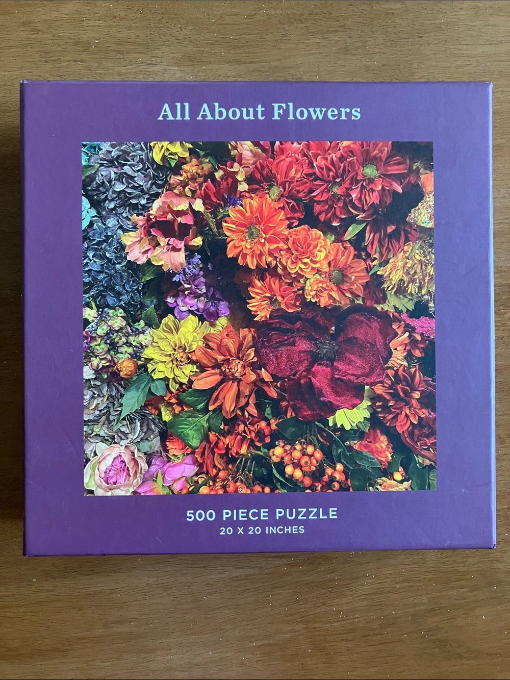 500-piece All About Flowers Puzzle